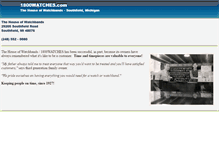 Tablet Screenshot of 1800watches.com